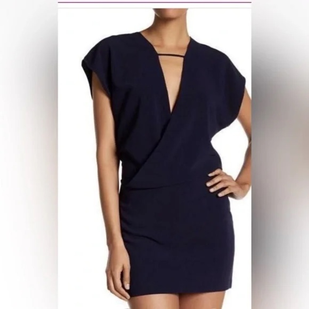 Halston Heritage Little Black Dress Midsize